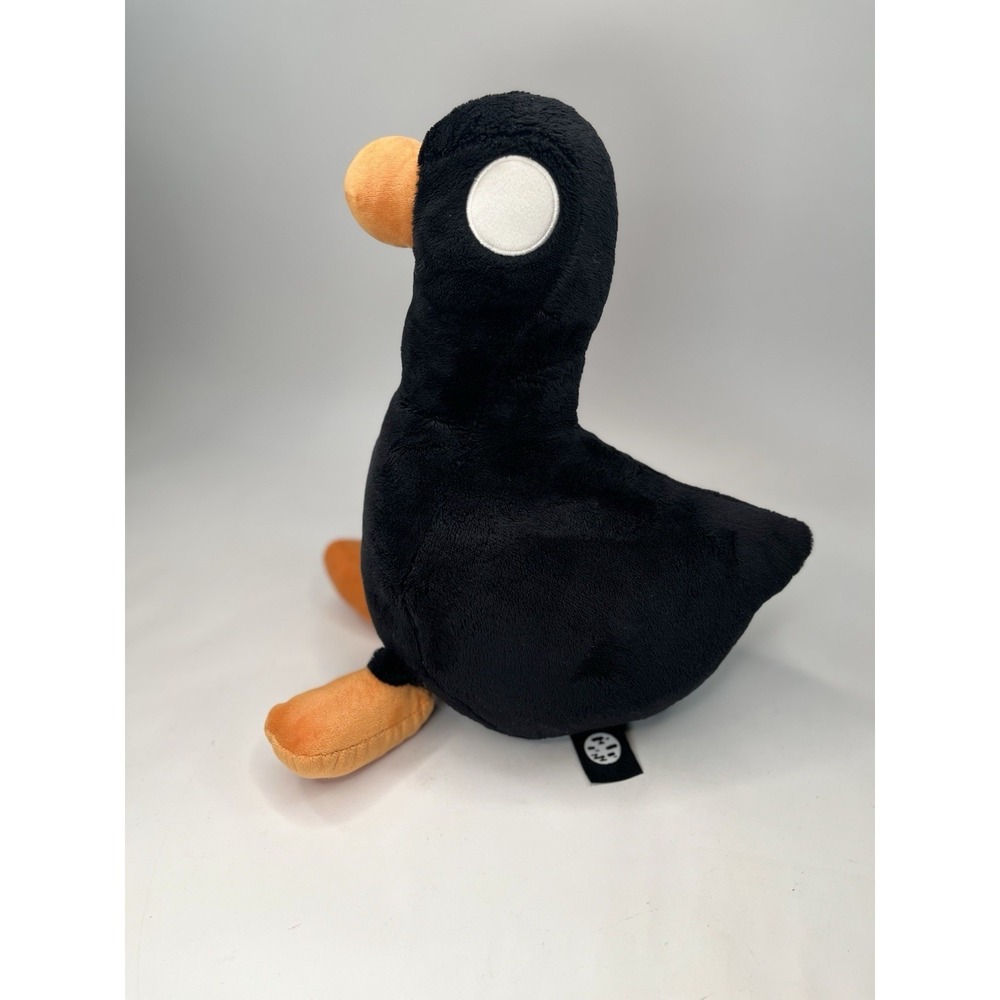 The Official Duck Plushie The Kurzgesagt Shop Black Plush Stuffed Animal Merch